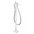 HANSGROHE PURAVIDA samostojeća mješalica za kadu BIJELA/CHROM