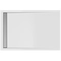 AQUAESTIL SLOPE tuš kada 120x80X3,5cm, otvor sifona fi 90, dva otvora sifona FI 52