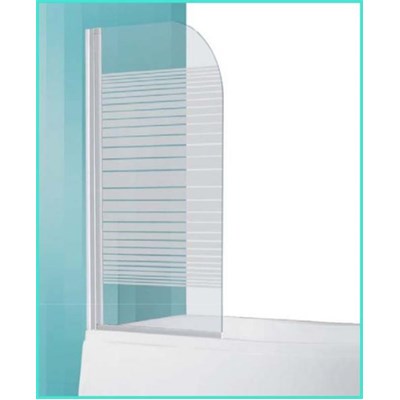 ROLTECHNIK SCREEN paravan za kadu 130X750 cm TRANSPARENT PRINT 1 SANITARIJE HR