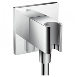 HANSGROHE FIXFIT Porter SQUARE zidni držač tuša s priključkom i nepovratnim ventilom  1 SANITARIJE HR